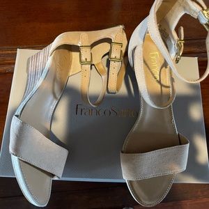Franco Sarto wedge sandal new condition